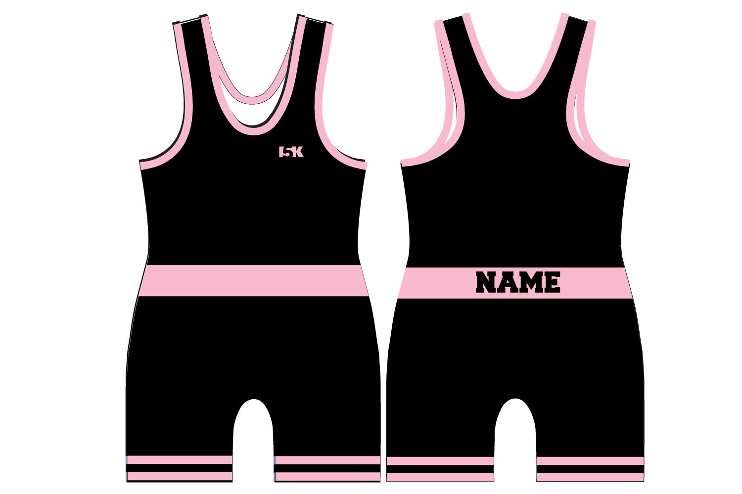 5K Classic Singlet Black (10 Available Colors)