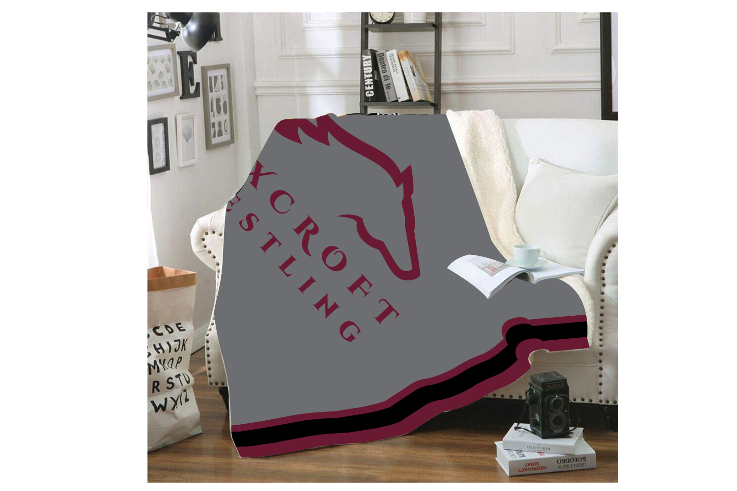 Foxcroft Wrestling Sublimated Blanket