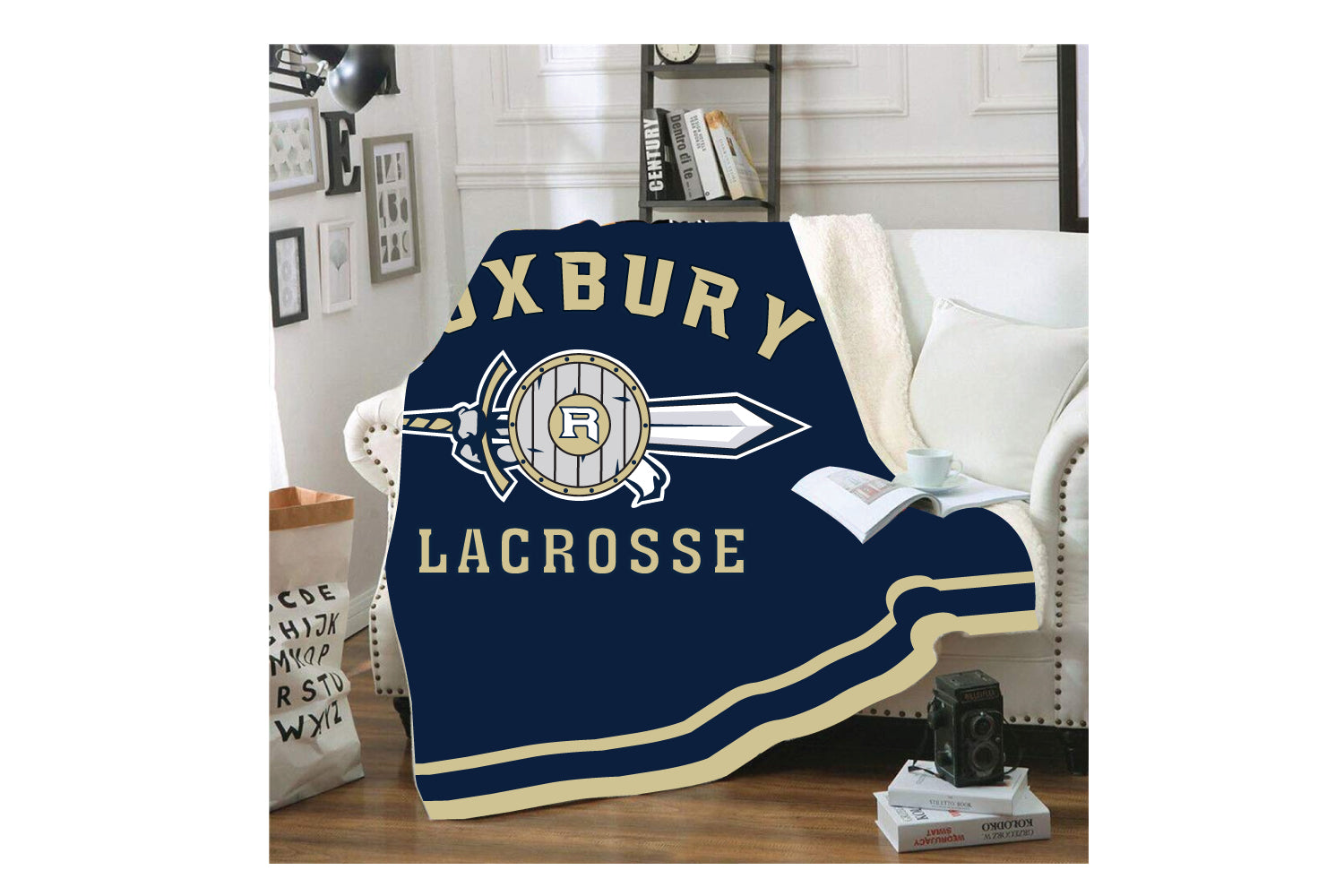 Roxbury Lax Sublimated Blanket