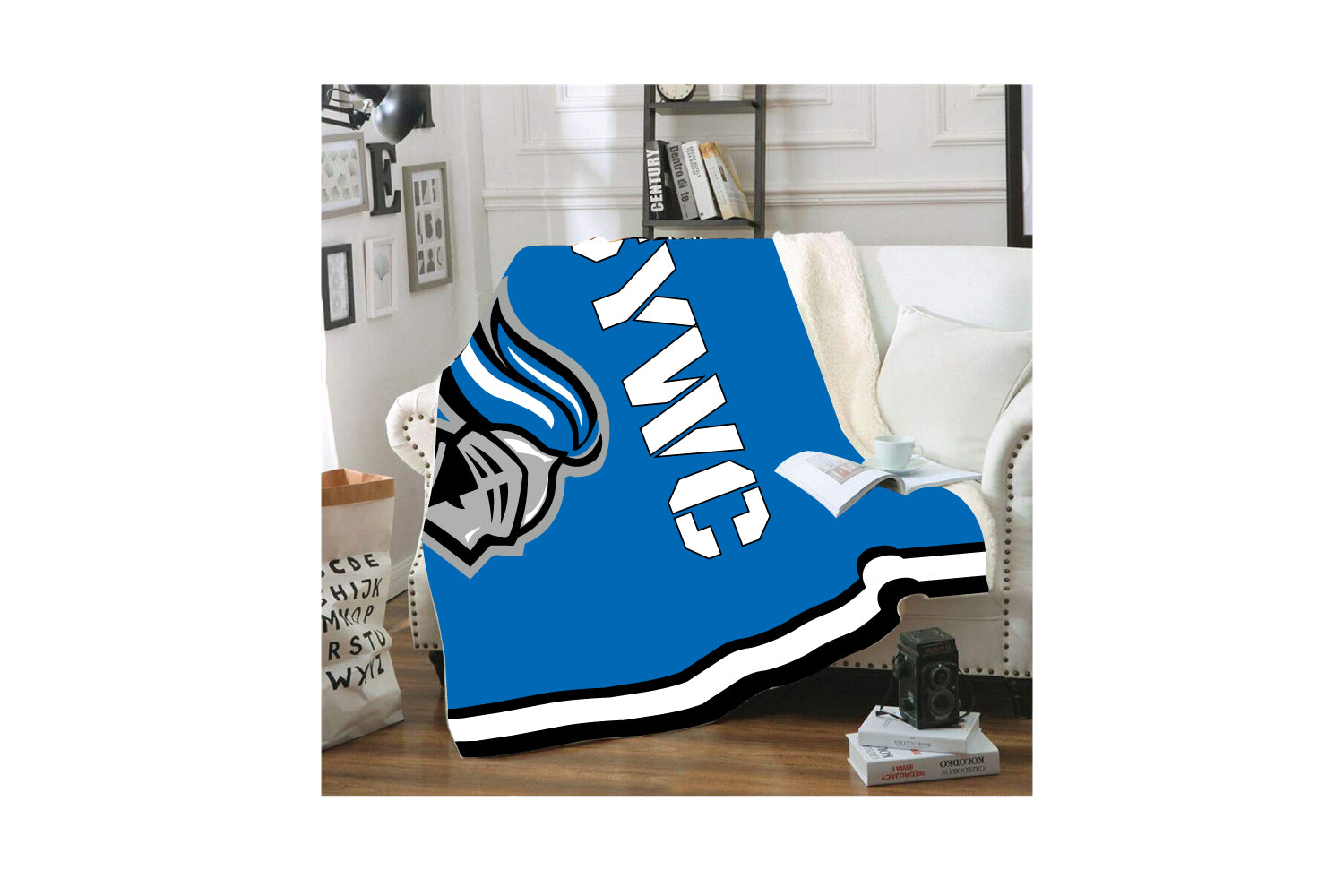 Southington Wrestling Sublimated Blanket