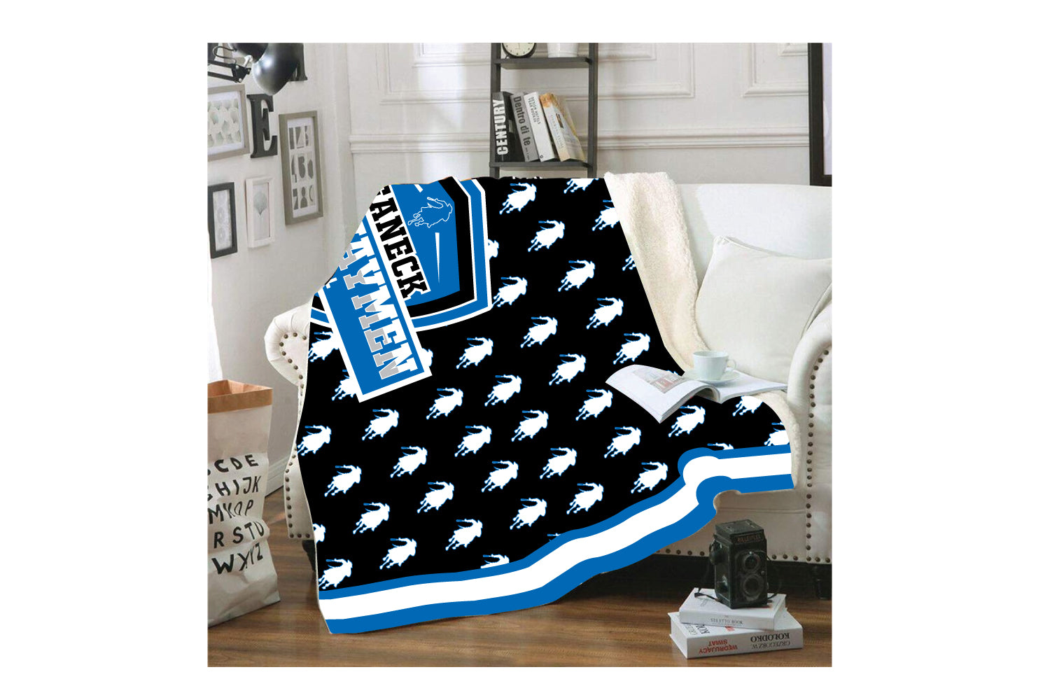 Teaneck Football Sublimated Blanket