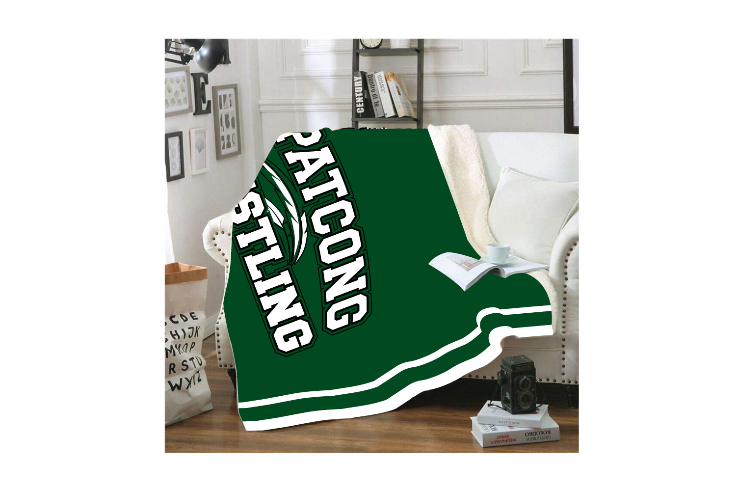 Hopatcong Wrestling Sublimated Blanket