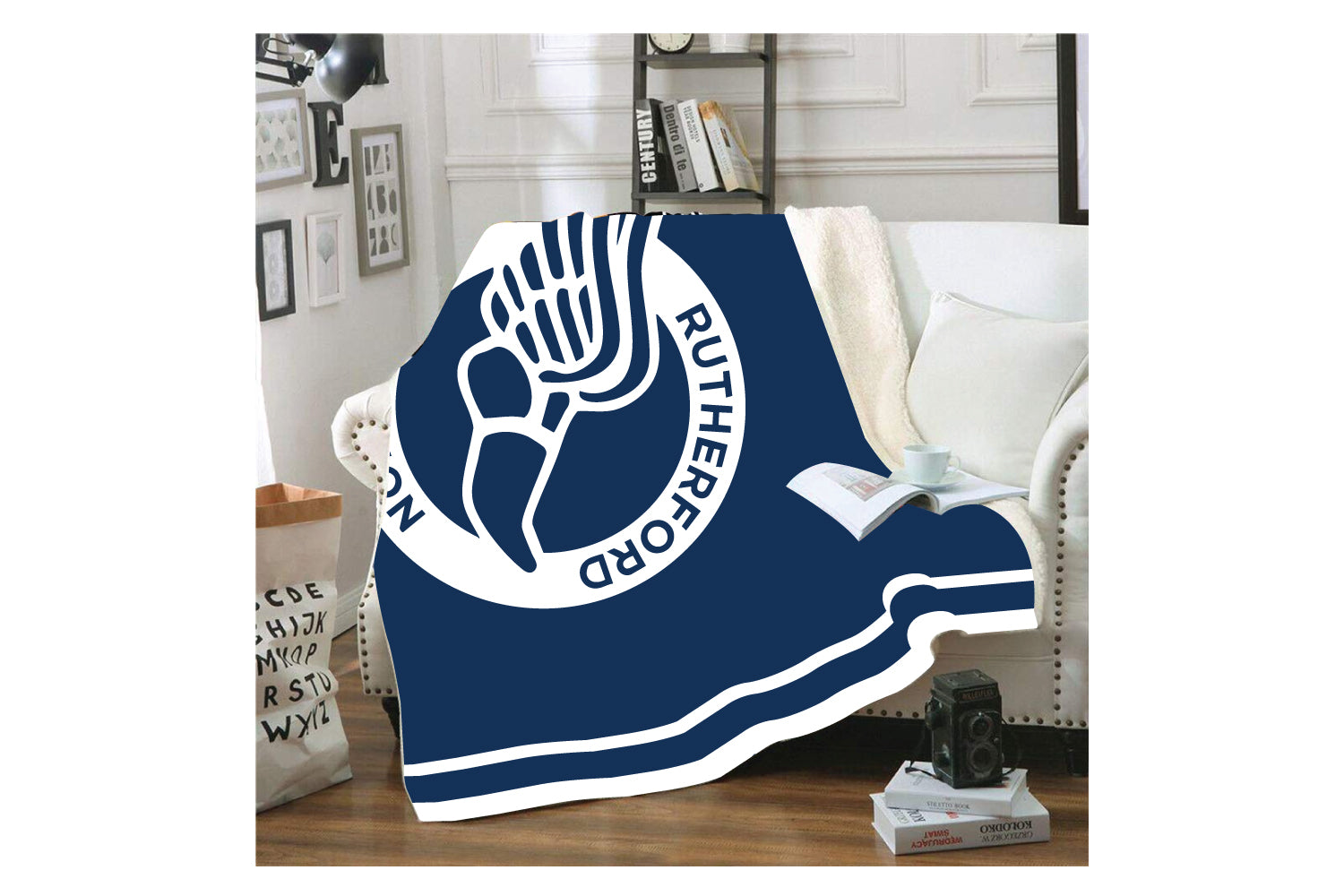 Rutherford Track & Field Sublimated Blanket