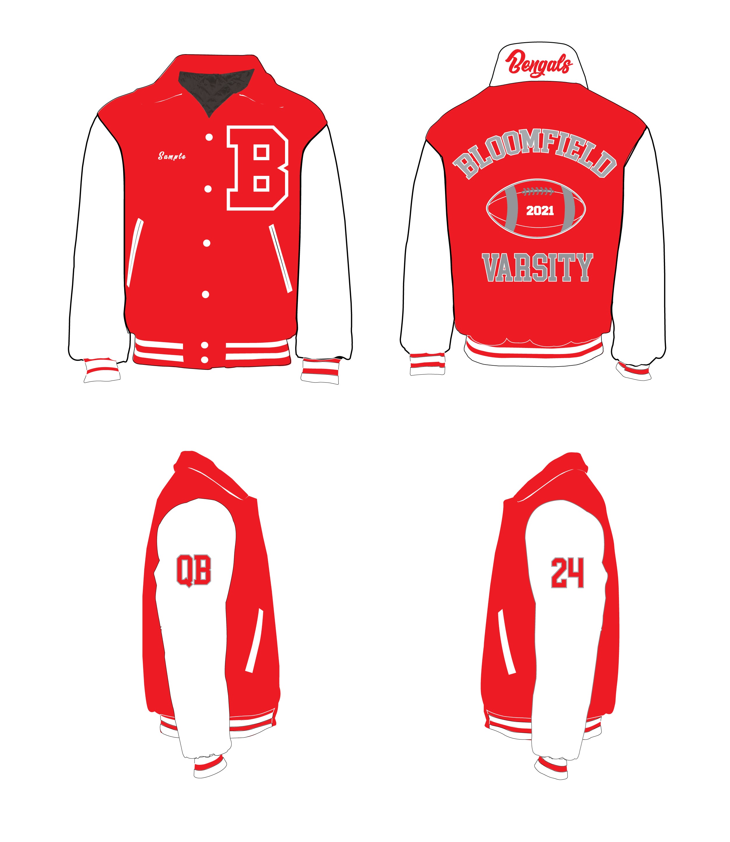 Bloomfield Bengals Varsity Jacket