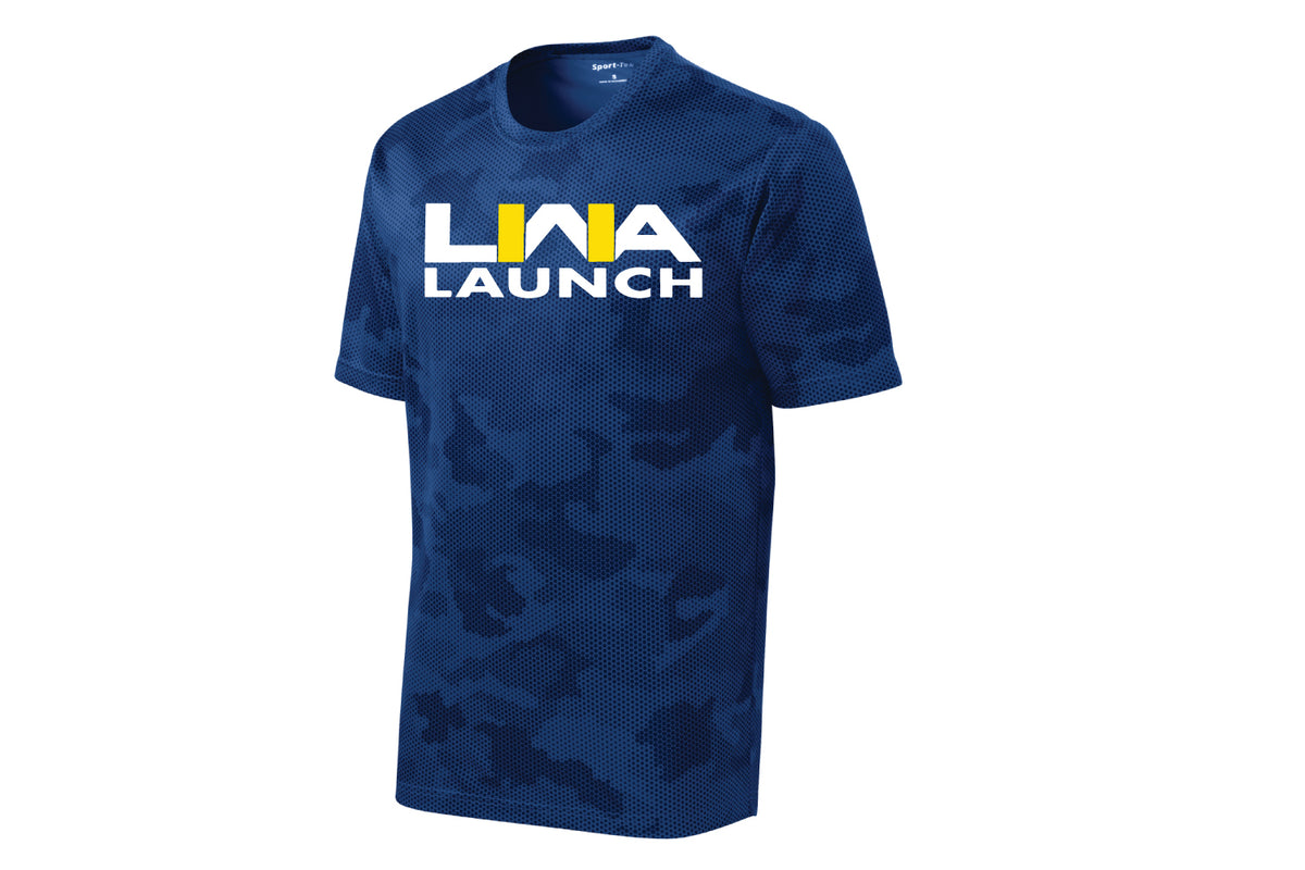 Launch Wrestling Performance Tee - Royal