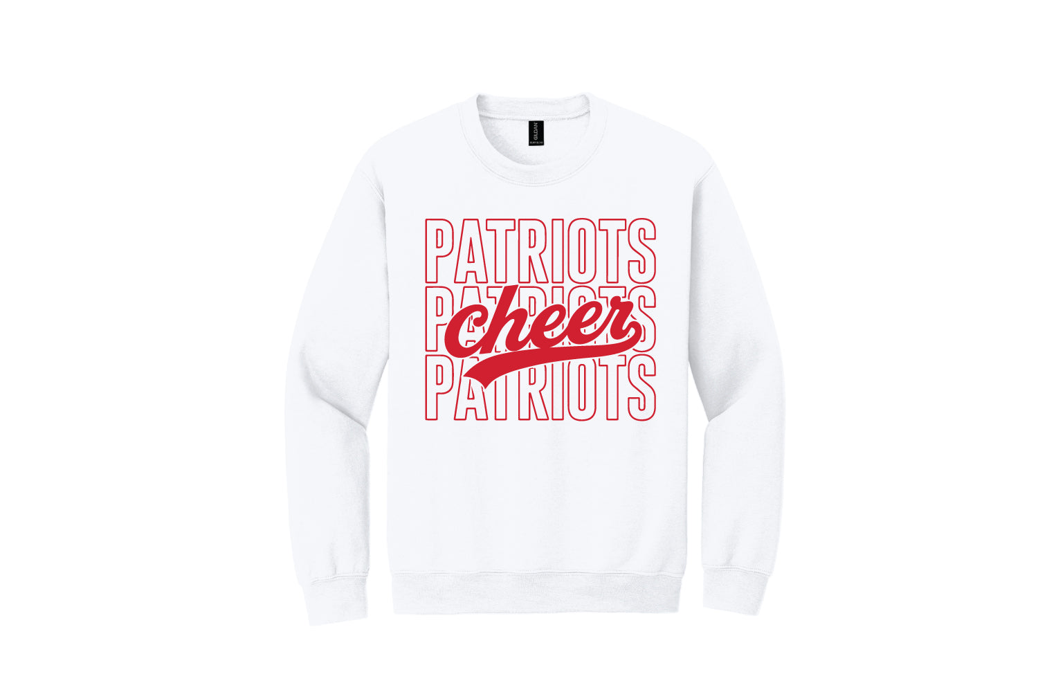 Warwick Pal Cheer Cotton Crewneck Vintage Design Sweatshirt - White