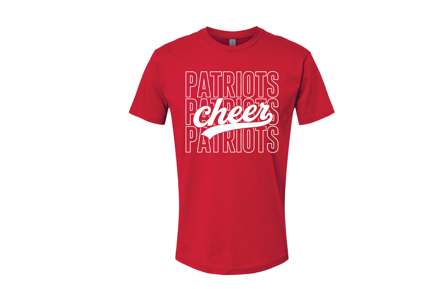 Warwick Pal Cheer Cotton Crew Vintage Design Tee - Red