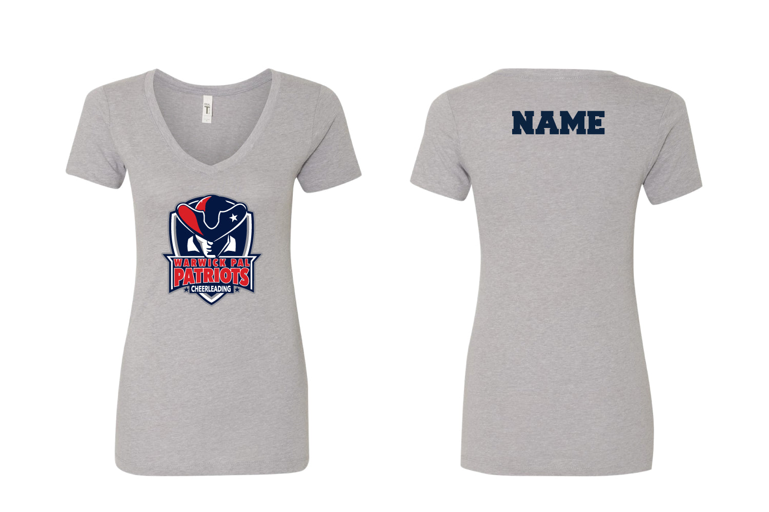 Warwick Pal Cheer Cotton Women's Tee - Grey