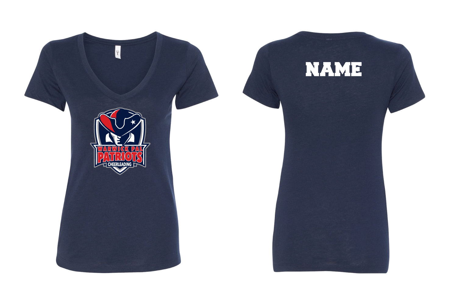 Warwick Pal Cheer Cotton Women's Tee - Navy