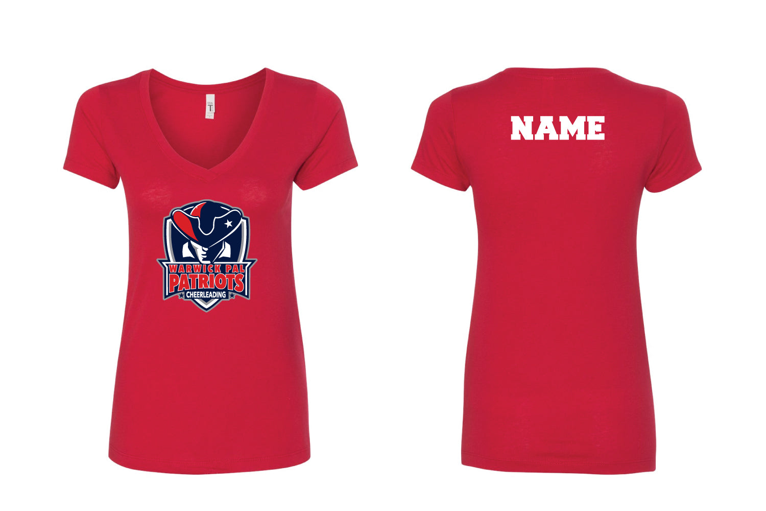 Warwick Pal Cheer Cotton Women's Tee - Red