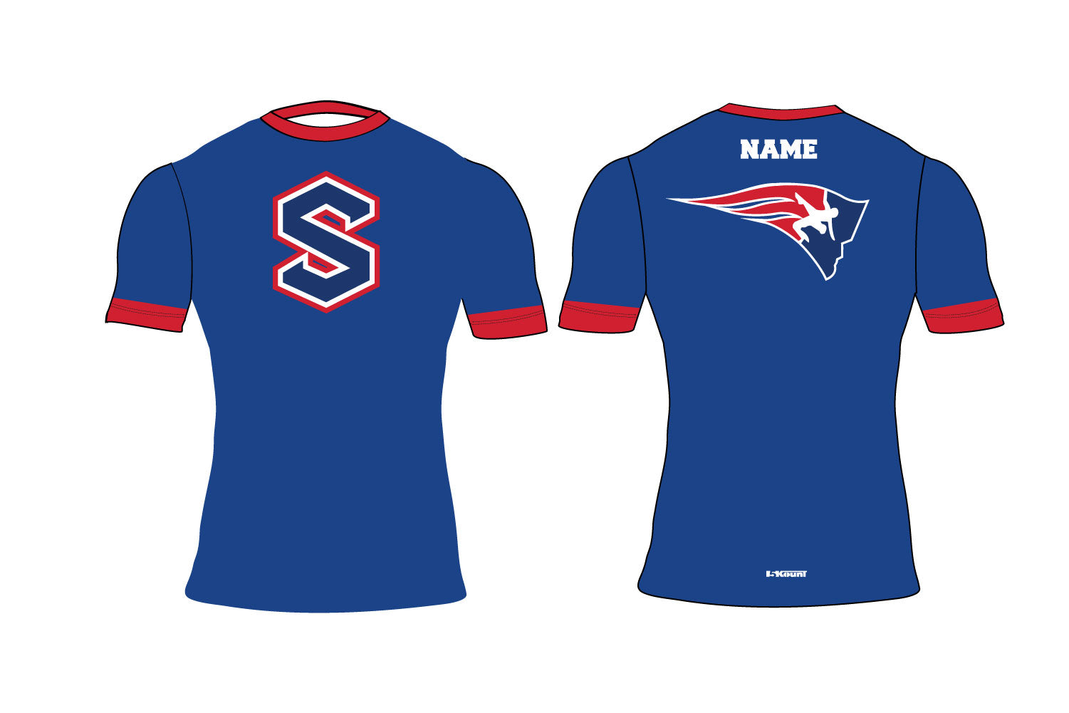 Secaucus Rec Wrestling Sublimated Compression Shirt