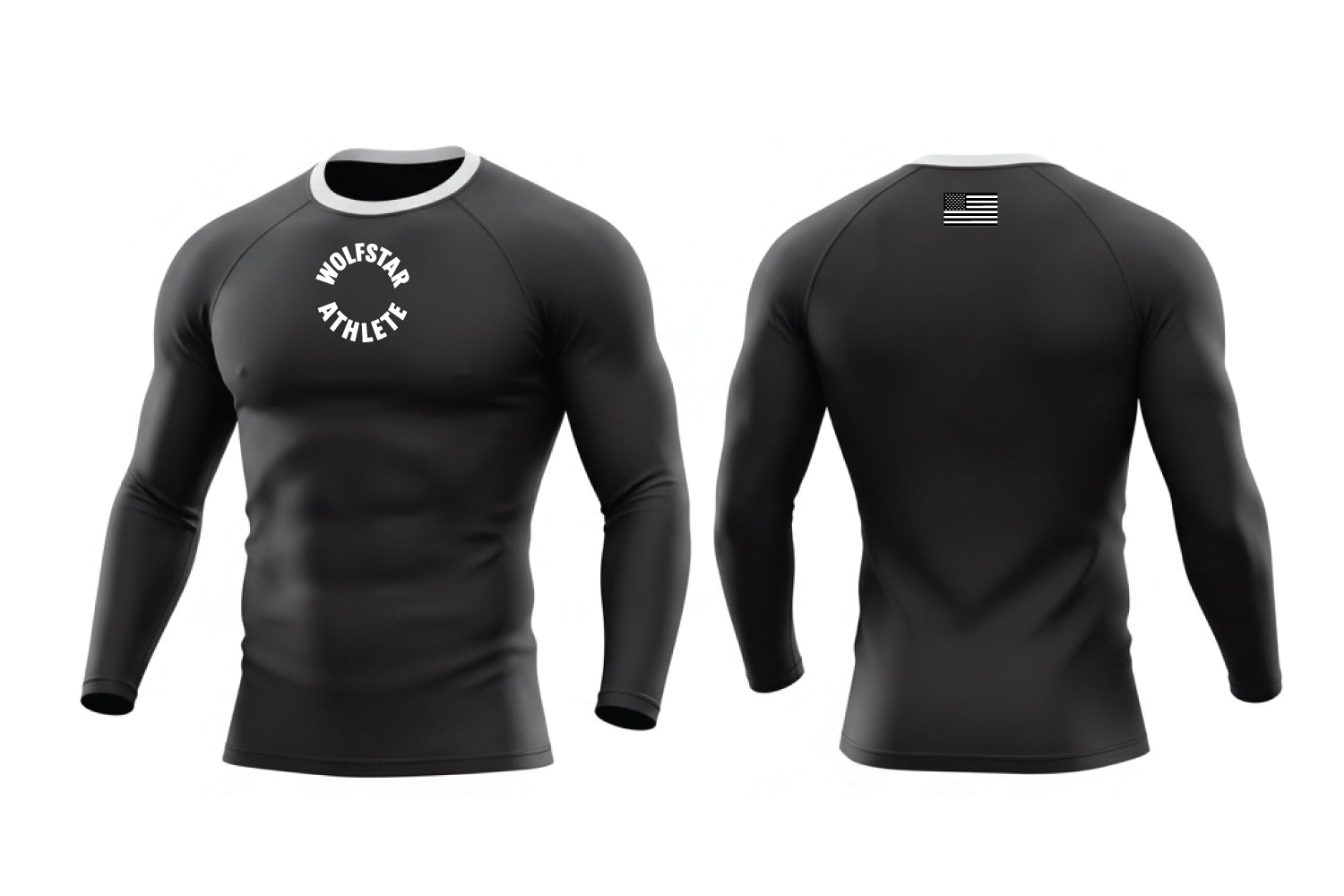 WolfStar Fitness Sublimated Compression Long-Sleeve Shirt