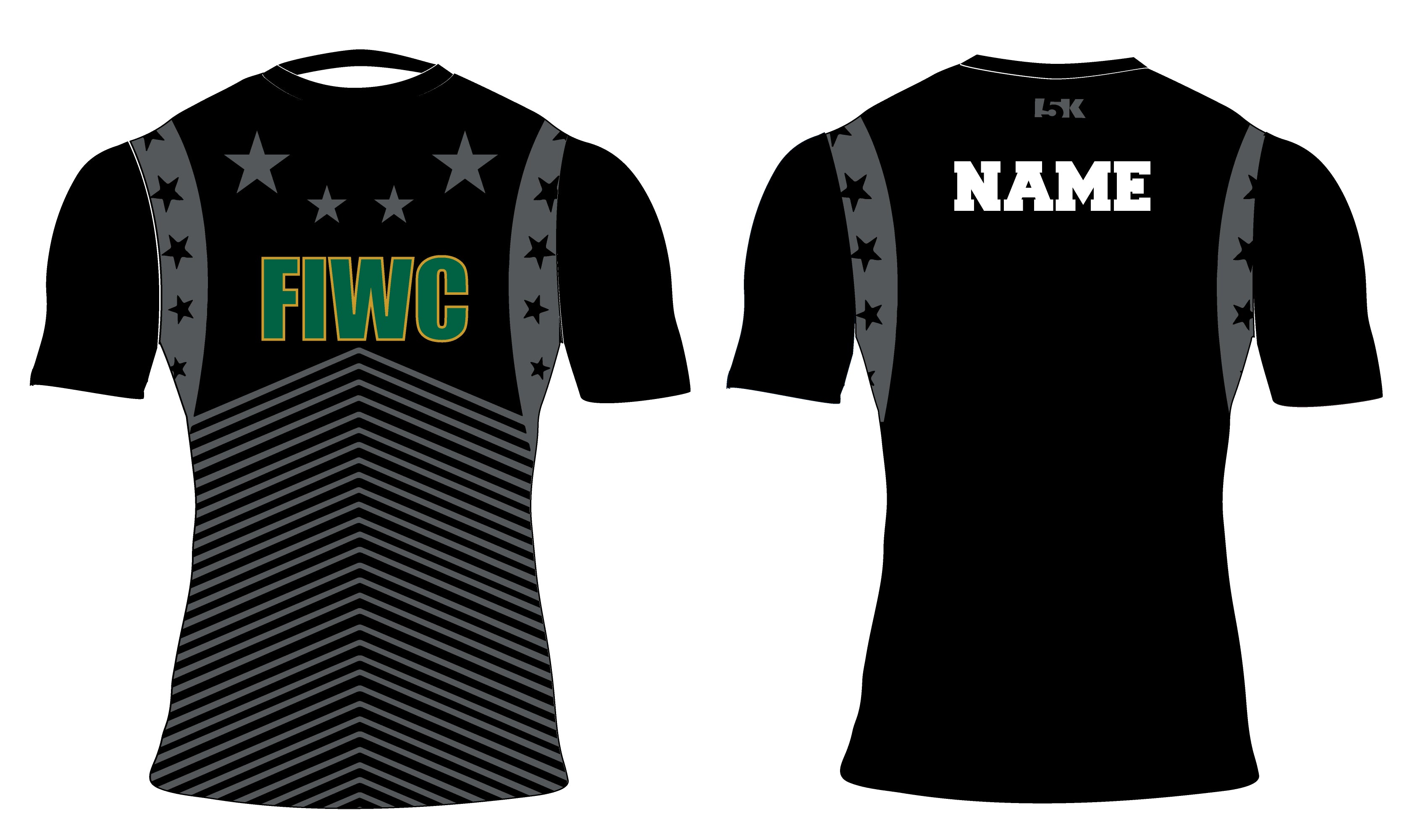Fightin' Irish Wrestling Sublimated Men's Compression Shirt