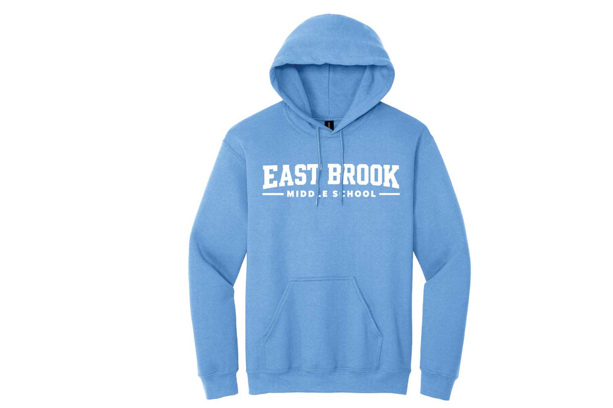 East Brook Middle School Cotton Hoodie - Carolina