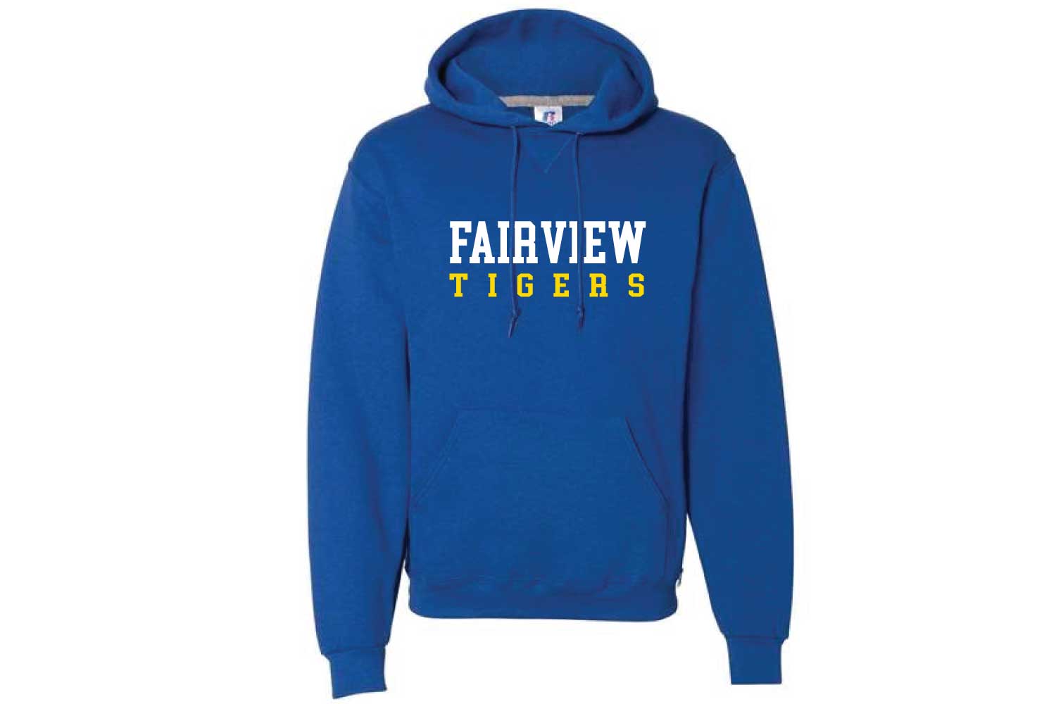 Fairview Public Schools Cotton Hoodie - Design 4 - Royal