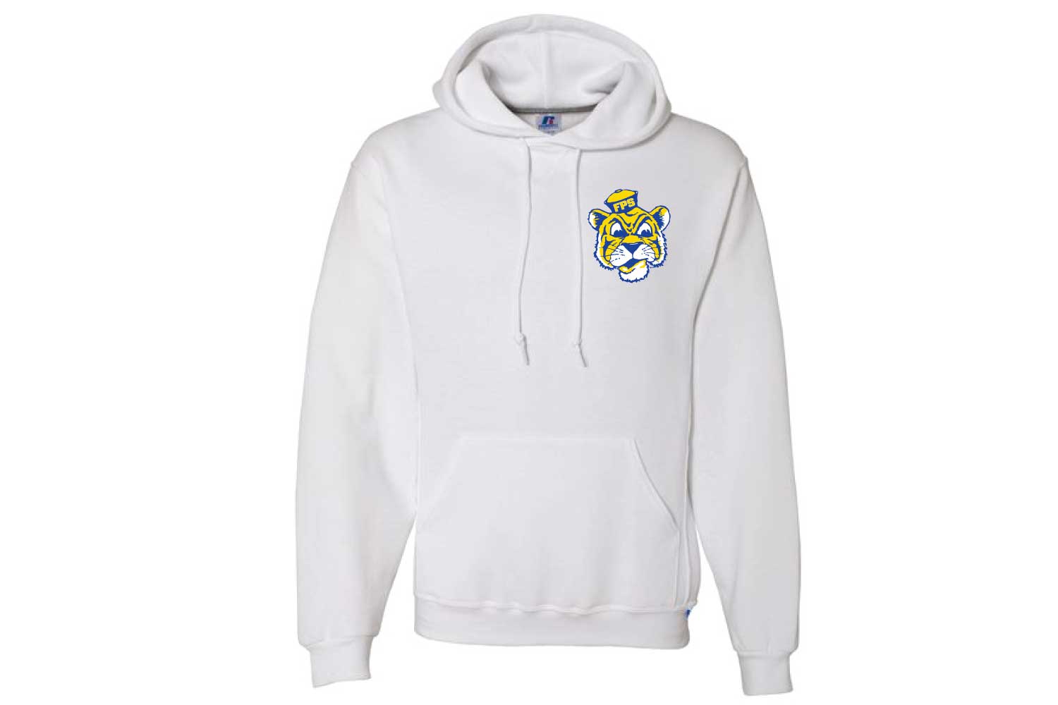 Fairview Public Schools Cotton Hoodie - Design 3 - White