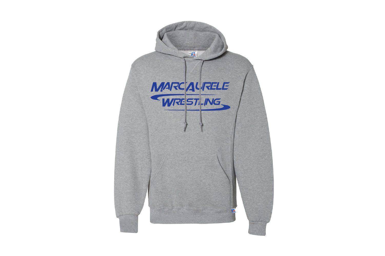 Marcaurele Wrestling Cotton Hoodie - Gray
