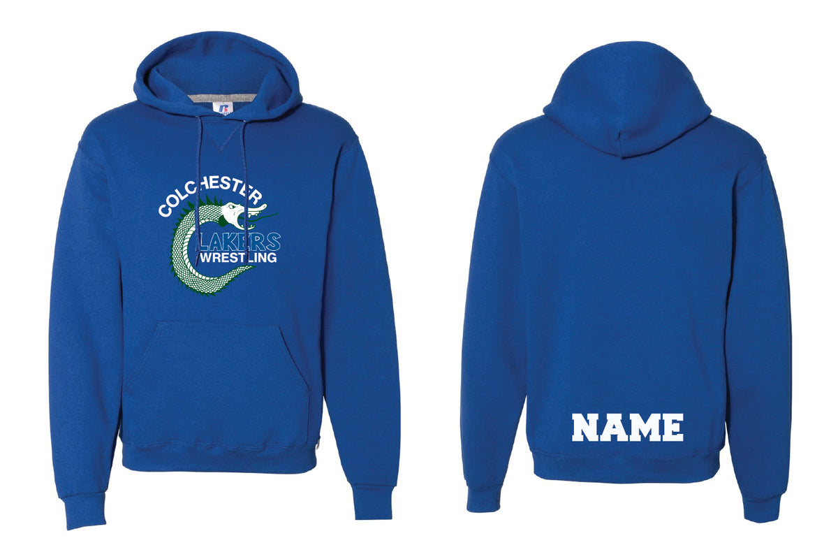 Lakers Wrestling Cotton Hoodie - Royal