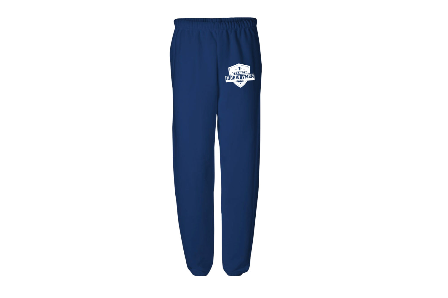 Teaneck Football Cotton Sweatpants - Royal