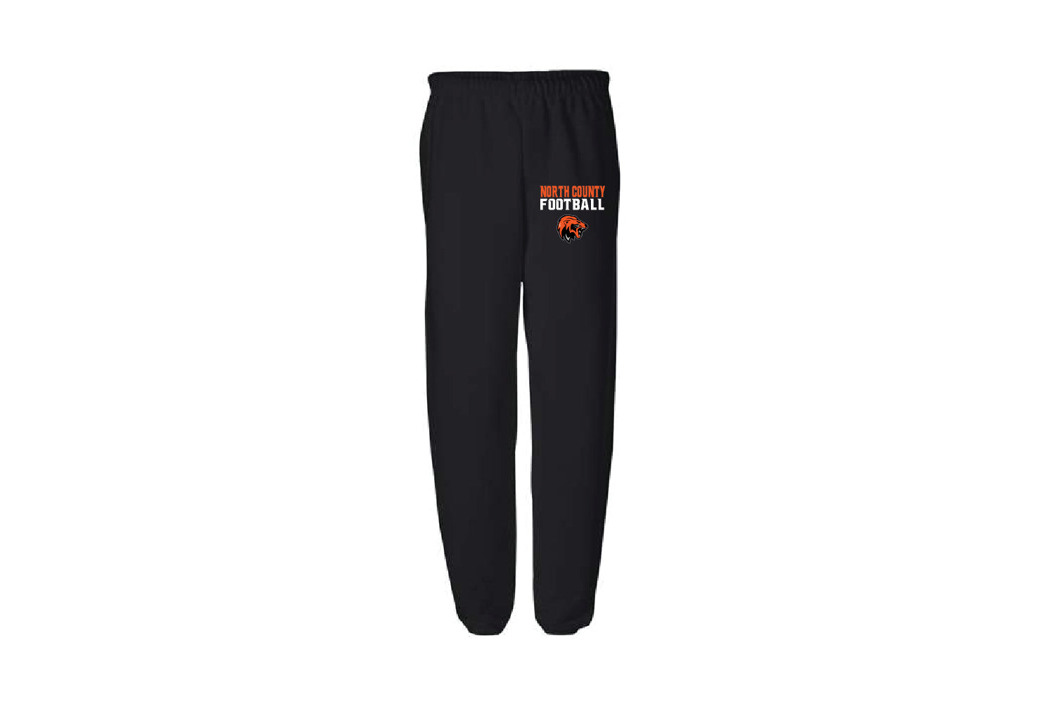 North County Lions Cotton Sweatpants - Black