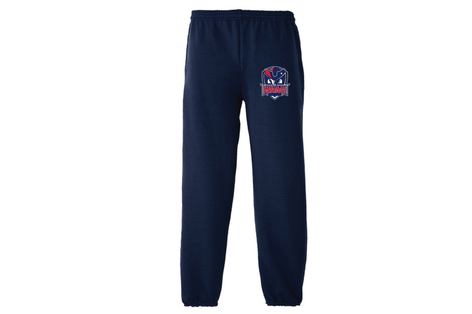 Warwick Pal Patriots Football Cotton Sweatpants - Navy