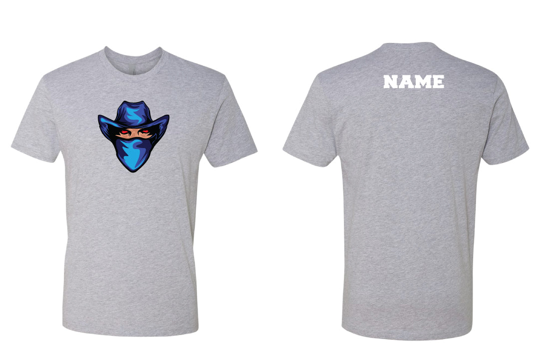 Tri-Town Renegades Cotton Crew Tee - Grey (Design 2)