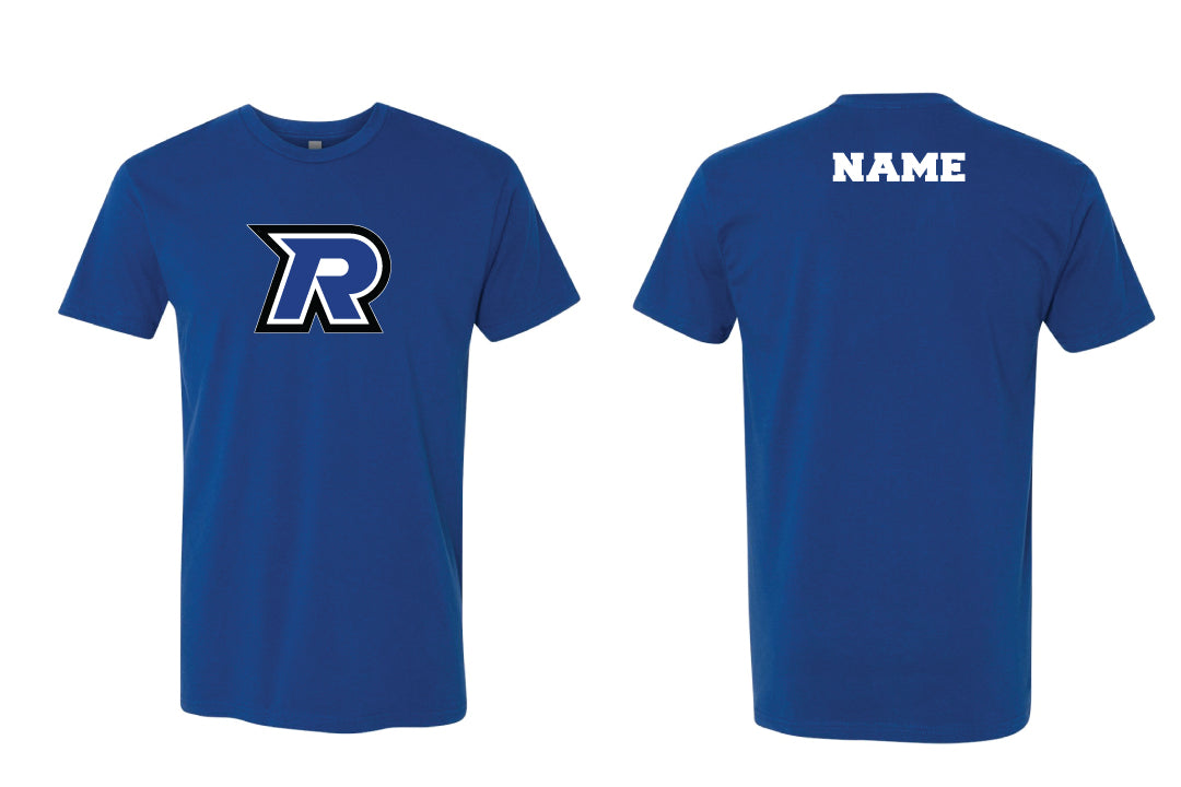 Tri-Town Renegades Cotton Crew Tee - Royal (Design 1)