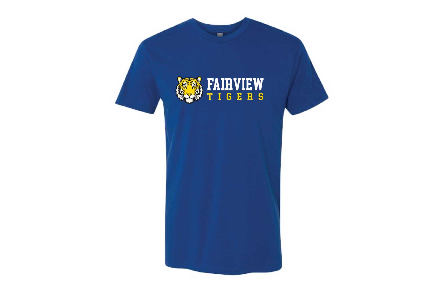 Fairview Public Schools Cotton Crew Tee - Design 2 - Royal