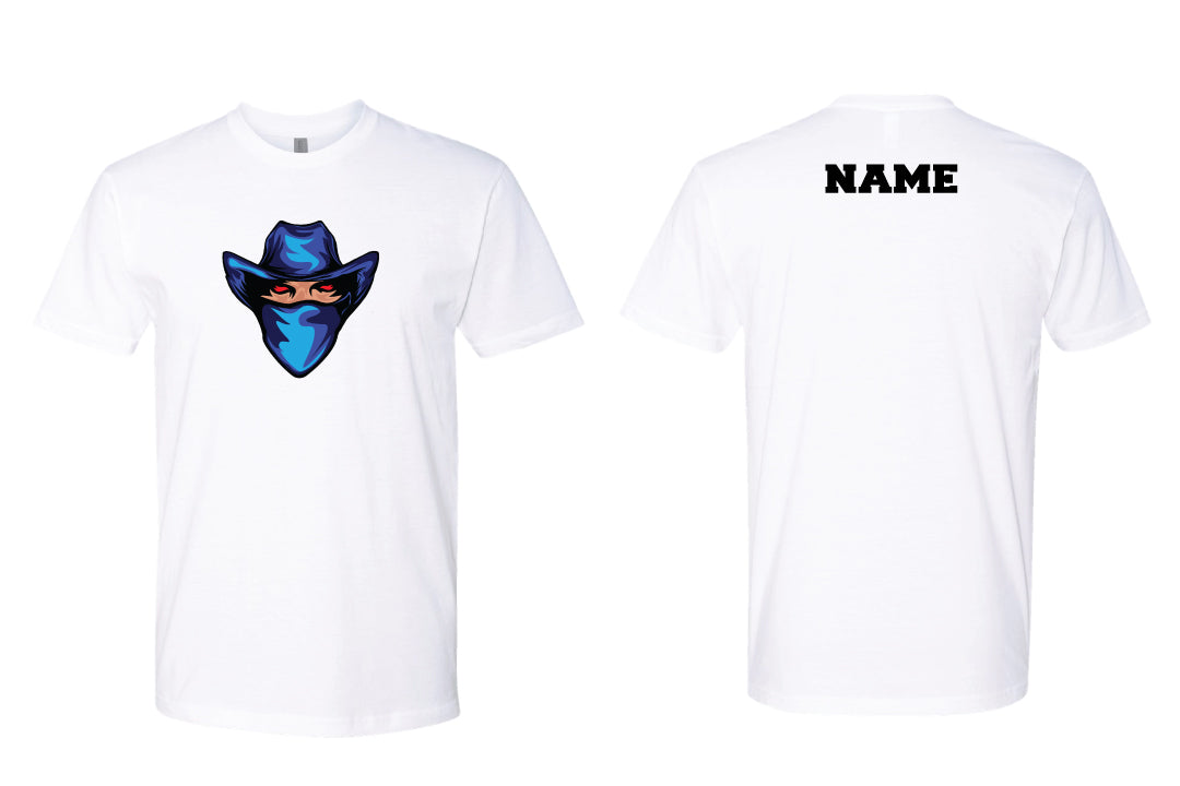 Tri-Town Renegades Cotton Crew Tee - White (Design 2)