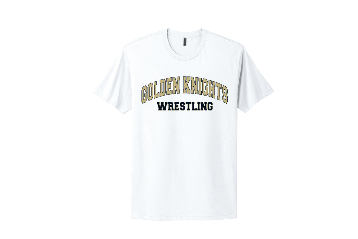 NVOT Wrestling Cotton Crew Tee - White
