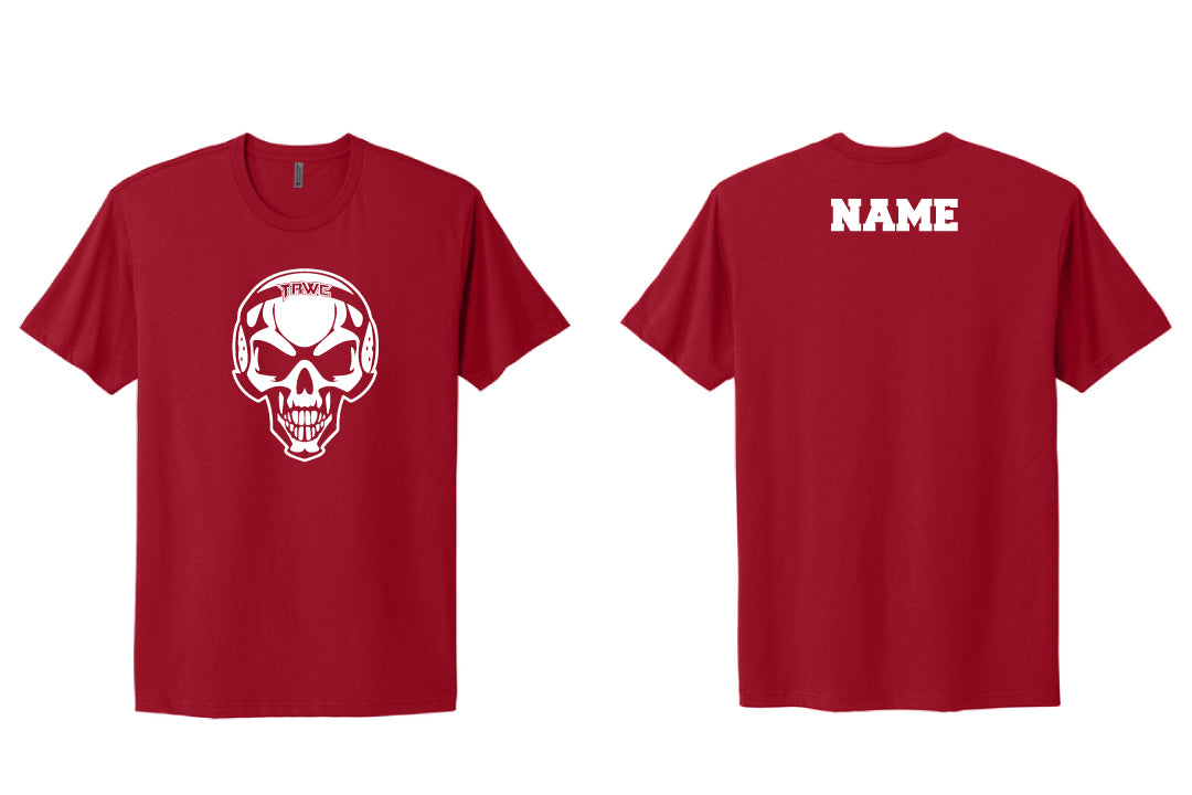 Toms River Wrestling Club Cotton Crew Tee - Red
