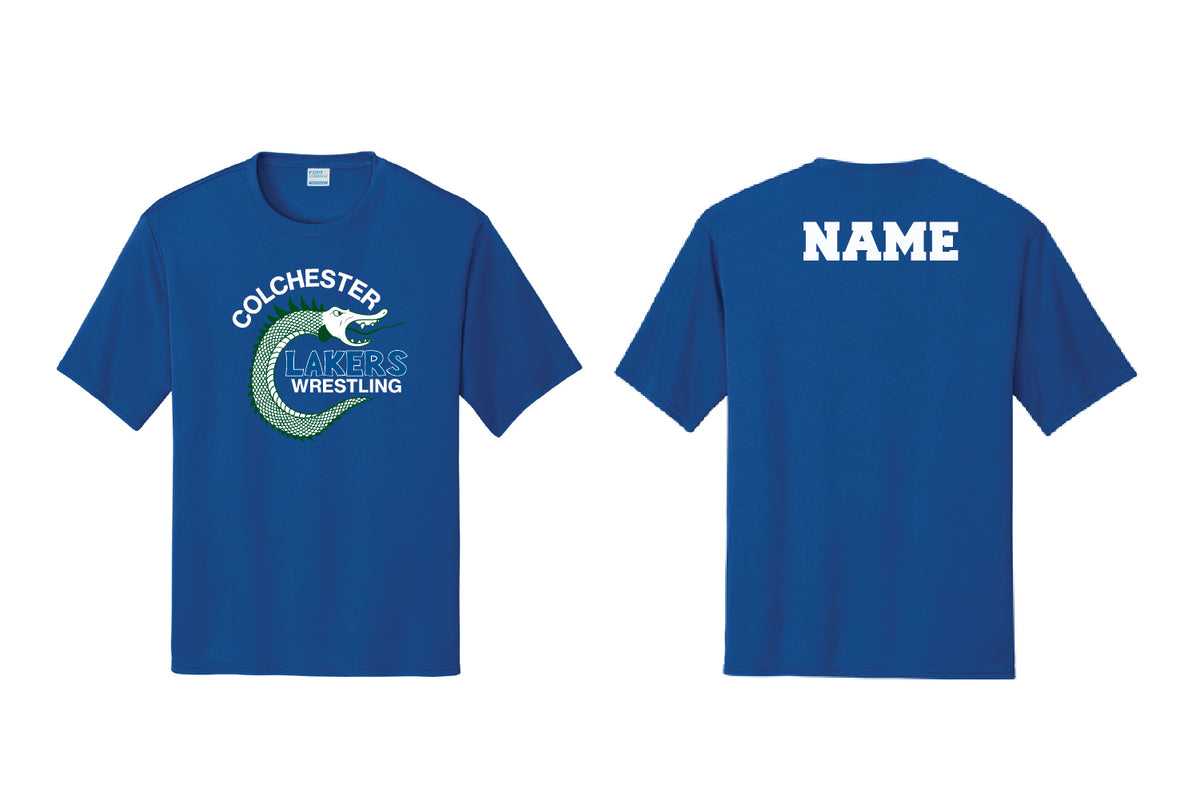 Lakers Wrestling Dryfit Performance Tee - Royal