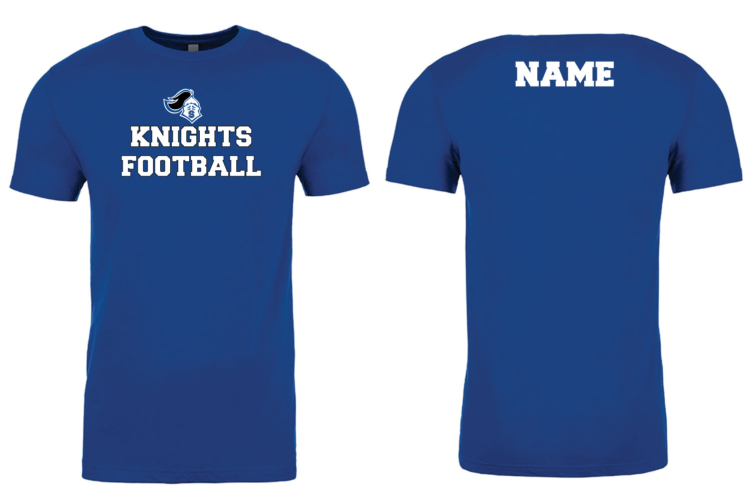 Southington Knights Football Cotton Crew Tee