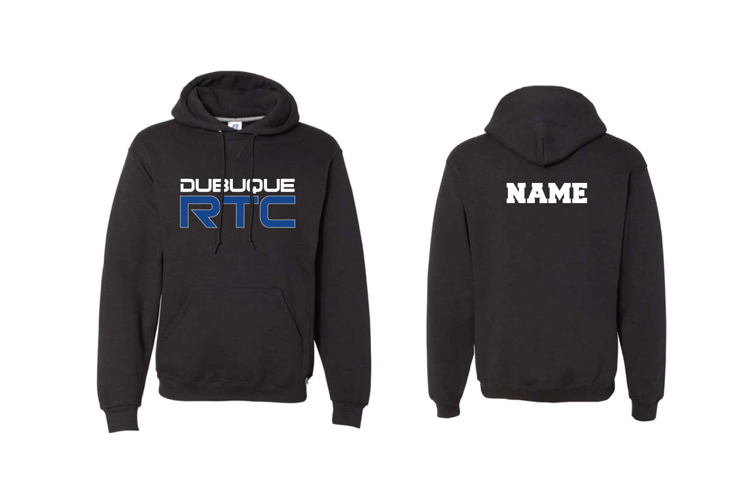 Dubuque RTC Cotton Hoodie - Black
