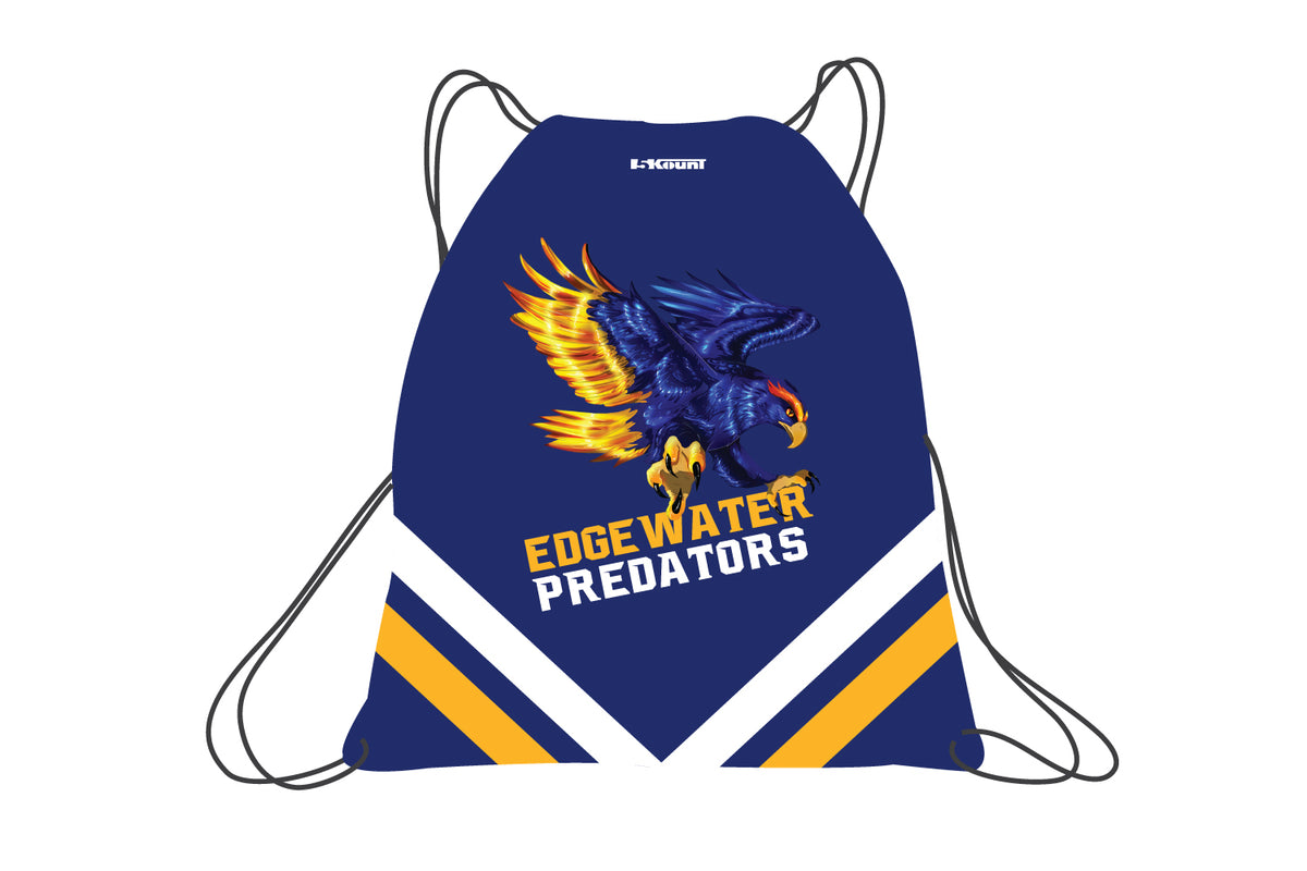 Edgewater Wrestling Sublimated Drawstring Bag