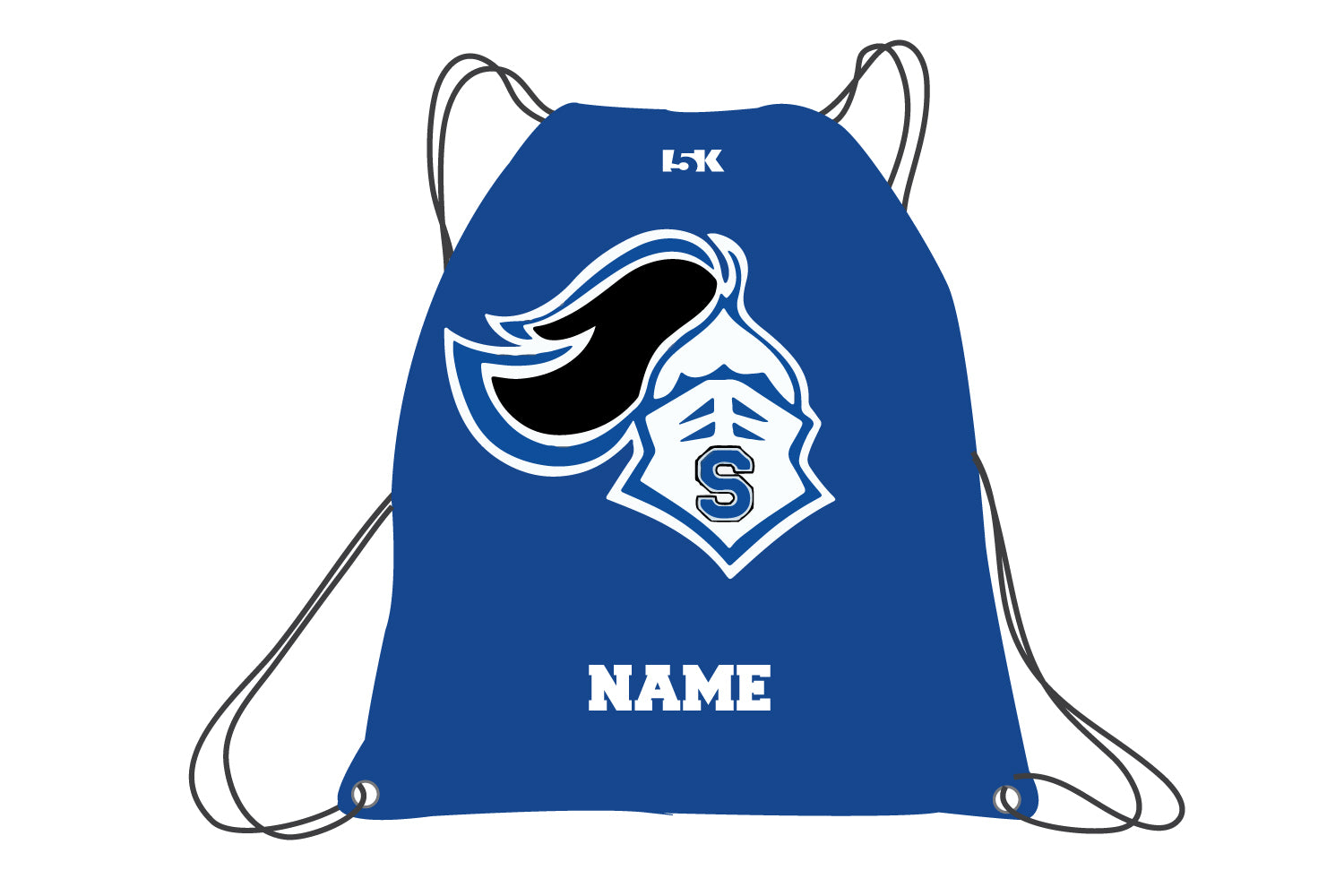 Southington Knights Football Sublimated Drawstring Bag