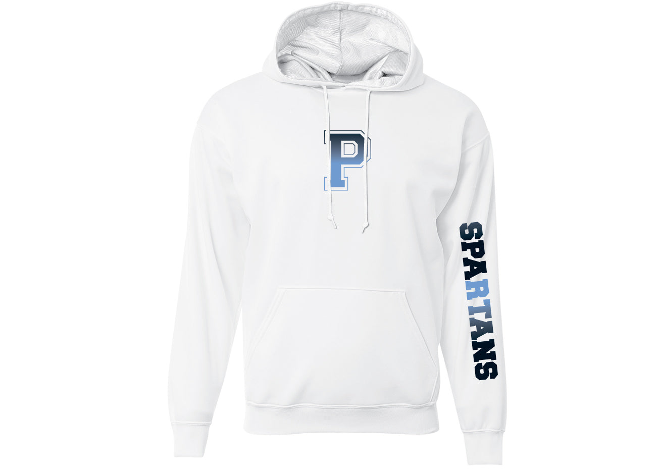 Paramus Basketball DryFit Hoodie - White