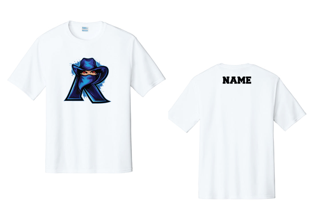 Tri-Town Renegades Dryfit Performance Tee -White
