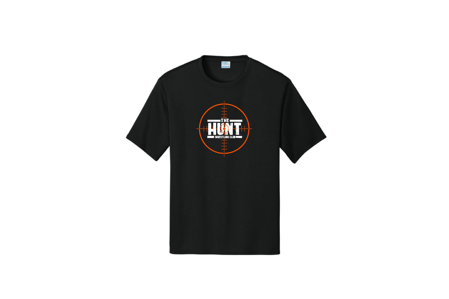 The Hunt Wrestling Dryfit Performance Tee - Black