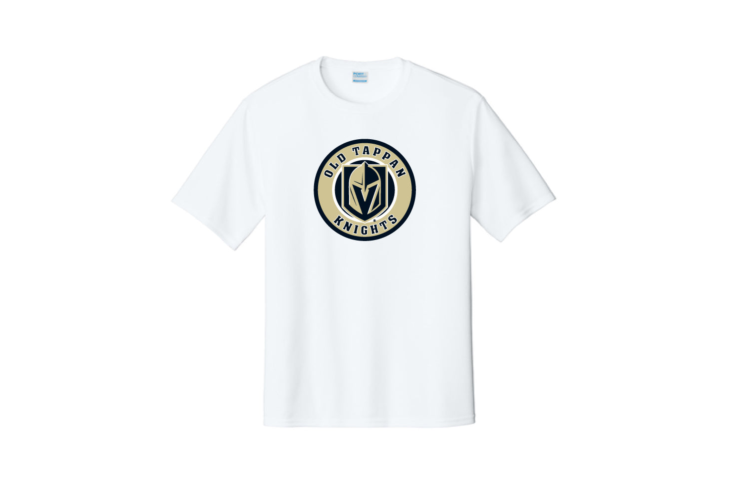 Old Tappan Knights Baseball Dryfit Performance Tee - White