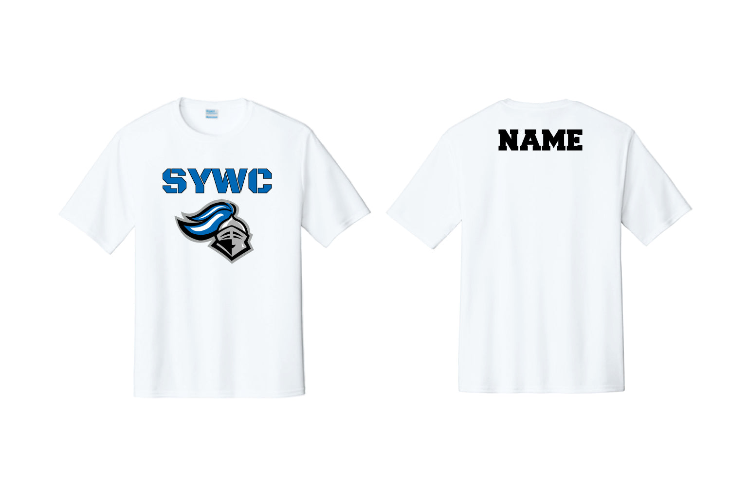 Southington Wrestling Dryfit Performance Tee - White