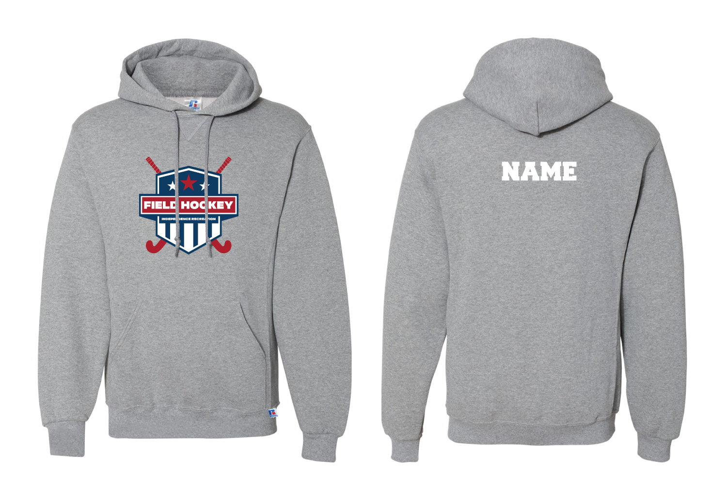 Independence Rec Field Hockey Cotton Hoodie - Grey