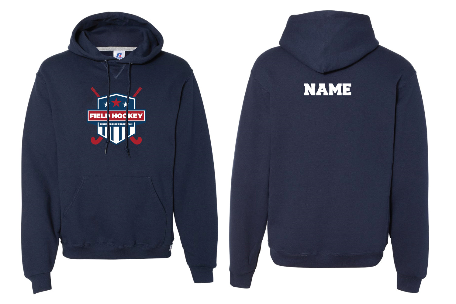 Independence Rec Field Hockey Cotton Hoodie - Navy
