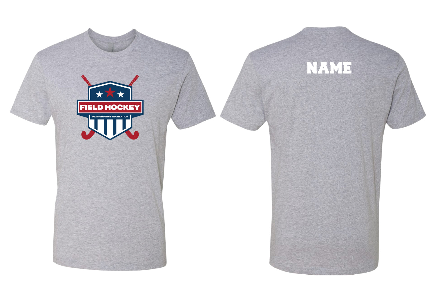 Independence Rec Field Hockey Cotton Crew Tee - (4 Color Options)