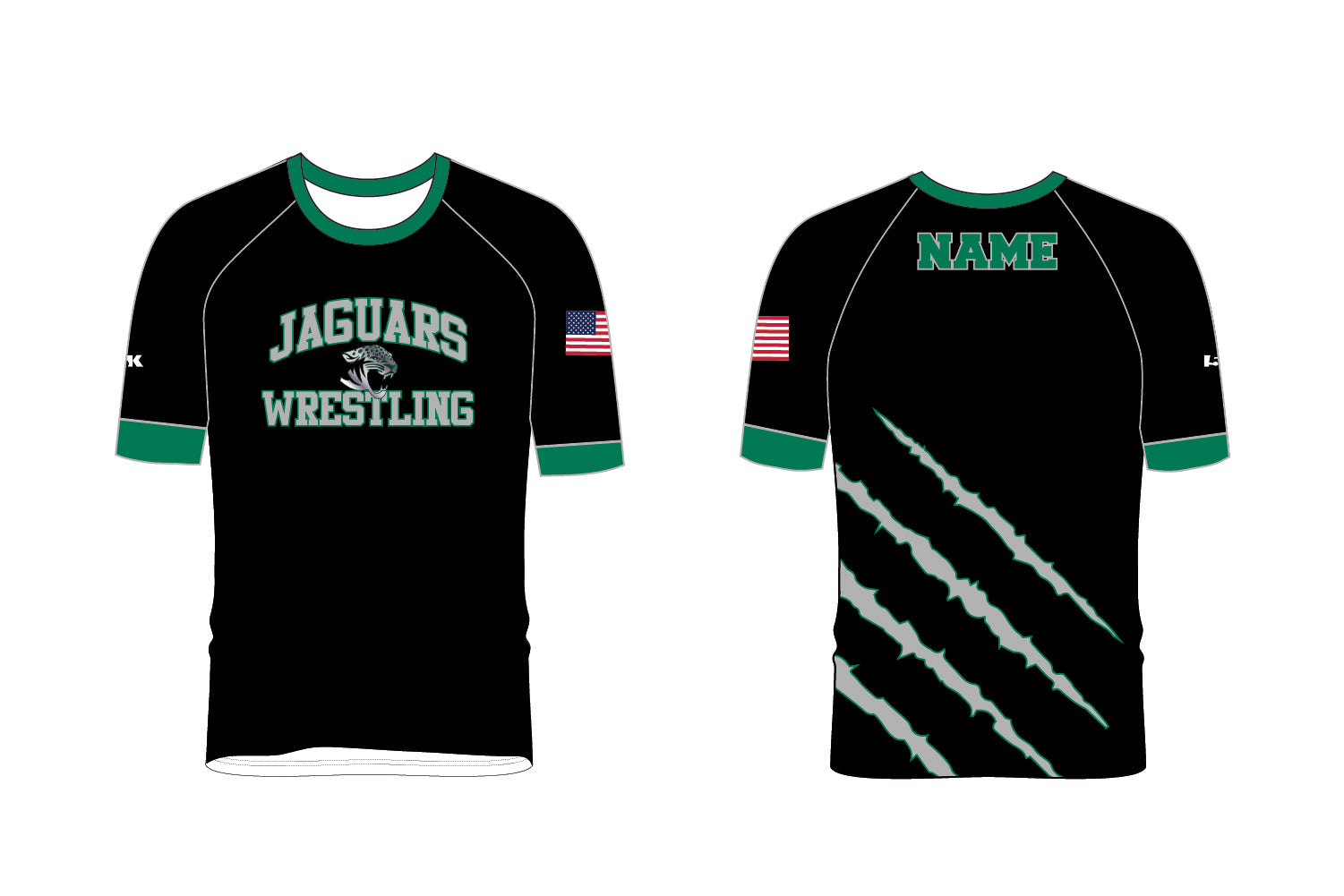 CHF Jaguars Wrestling Sublimated Shirt