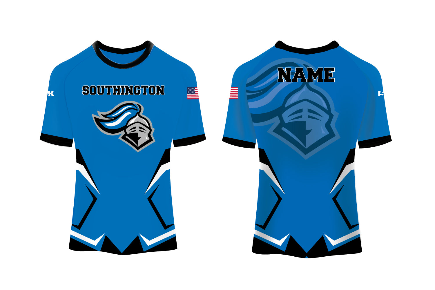 Southington Wrestling Sublimated Shirt - Design 1