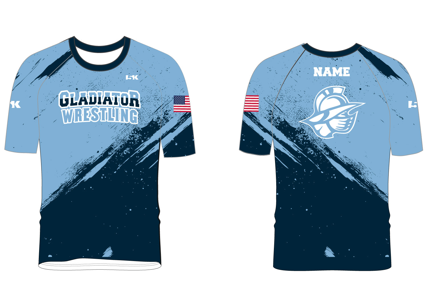 Bristol Gladiators Wrestling Sublimated Shirt