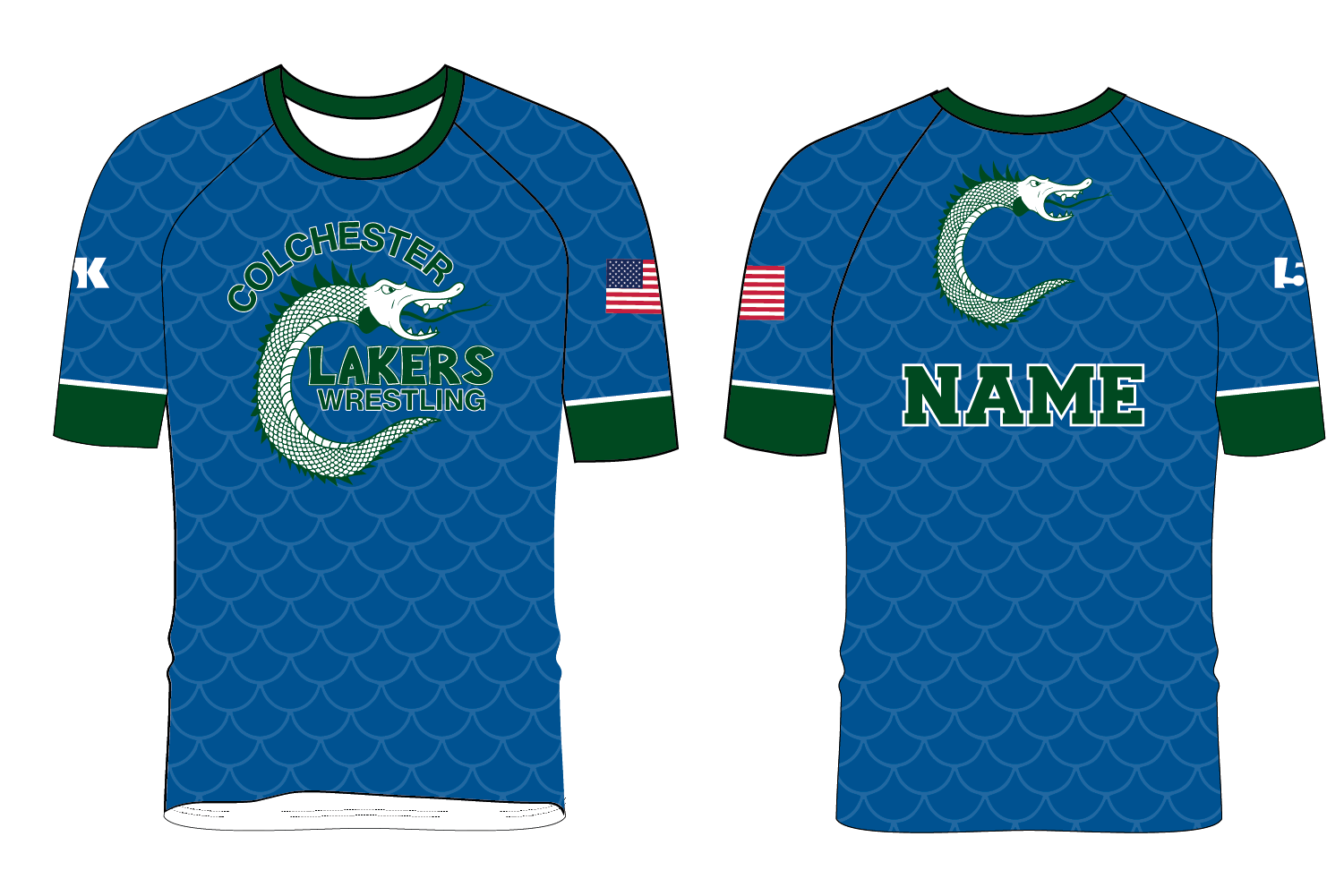 Lakers Wrestling Sublimated Shirt
