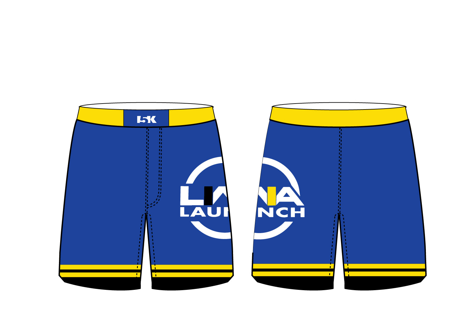 Launch Wrestling Sublimated Shorts