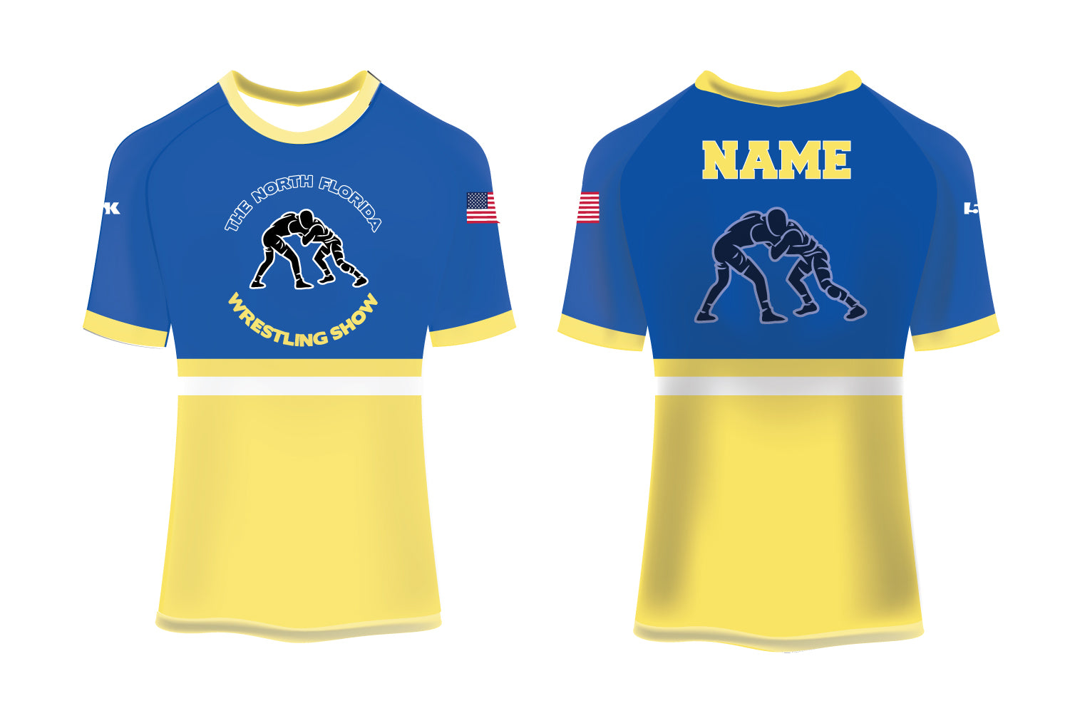 North Florida Wrestling Sublimated Shirt